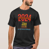 T-shirt Jay Vermont VT Total Solar Eclipse 2024 4 Premiu (Devant)