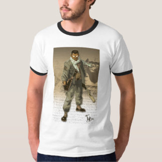 T-shirt JAYCEN SAGE - pièce en t ouvrière