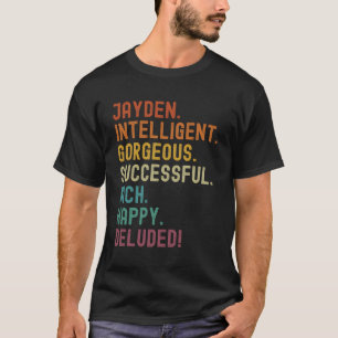 T-shirt Jayden a trompé le sarcastique drôle Jayden