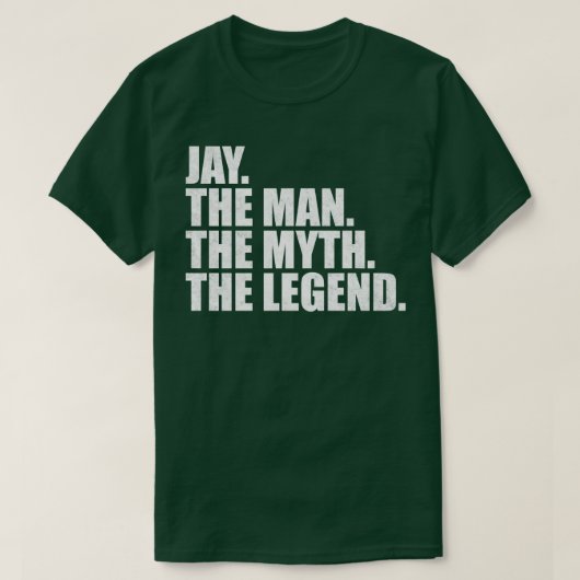 T-shirt JayJay Nom Jay prénom (Design devant)