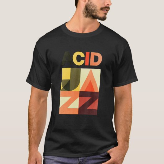 T-shirt Jazz acide rétro Jazz 90 (Devant)