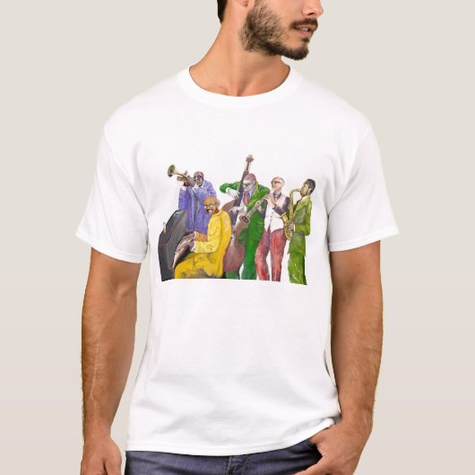T-shirt "Jazz-band " (Devant)