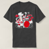 T-shirt Jazz Drummer (Design devant)