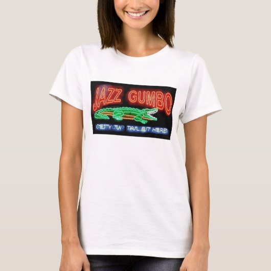 T-shirt Jazz Gumbo (Devant)