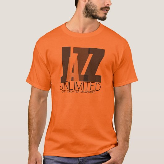 T-shirt Jazz illimité pour hommes Basic (Devant)