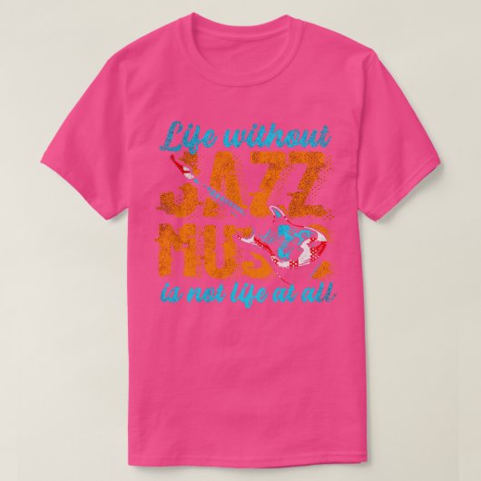 T-shirt Jazz Music 10 (Design devant)
