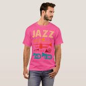 T-shirt Jazz Music Design (Devant entier)