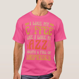 T-shirt Jazz Music Musicien Jazz Band Trumpet Jazz Dance