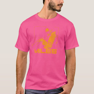 T-shirt Jazz Music Orange Carré