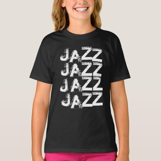T-shirt Jazz Repeat logo (Devant)