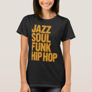 T-shirt Jazz Soul Funk Hip-hop – Culture Musicale