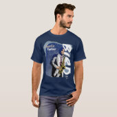 T-shirt Jazz Tribute Collection CHARLIE PARKER Premium (Devant entier)