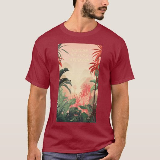 T-shirt Jazz tropical (Devant)