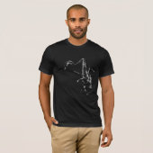 T-shirt Jazzman - Coltrane (Devant entier)