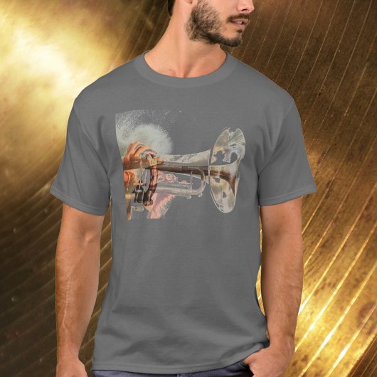 T-shirt Jazzy Trumpet Flugelhorn