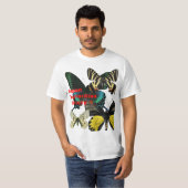 T-SHIRT JBS ミヤマカラスアゲハ キシタアゲハ ウスバキチョウ ギフチョウ (Devant entier)