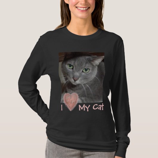 T-shirt J'Coeur Mon Chat (Devant)