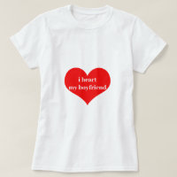 J'Coeur Mon Petit-Ami Aimer Romantique Rouge Coeur