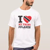 T-shirt J'Coeur Mon Trini Dulahin (Devant)