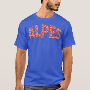 T-shirt JCombs Alpes françaises avec neige