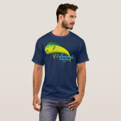 T-shirt JCombs Islamorada Floride MahiMahi (Devant entier)