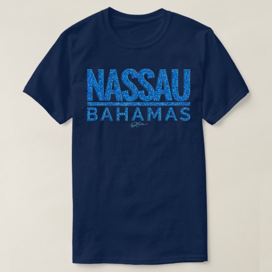 T-shirt JCombs Nassau Bahamas (Design devant)