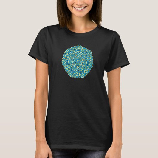 T-shirt JCombs Ornamental Tiling Pattern Mandala Premium_2 (Devant)