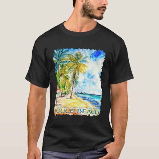 T-shirt JCombs Touch Beach (Devant)