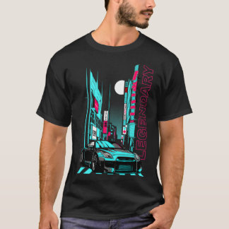 T-shirt JDM Japonais Tokio Racecar Réglage de la voiture P