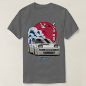 T-shirt JDM Mazda RX7 Turbo2 3S (Design devant)