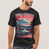T-shirt JDM Retro japonais (Devant)