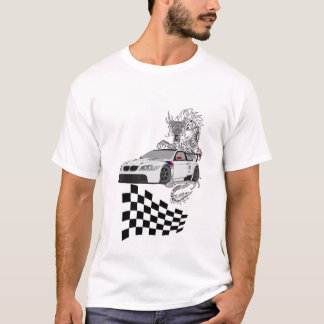 T-Shirt JDM Sports Car Dragon | Voiture de Rue Jap