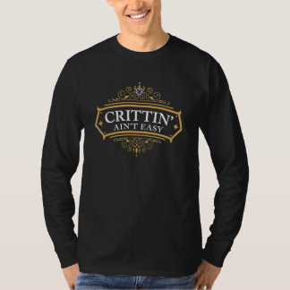 T-shirt Jdr Fantastique De Table Crittin Aint Easy Role Pl