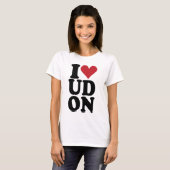 T-SHIRT JE-AMOUR-UDON (Devant entier)