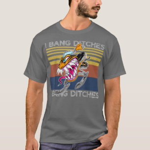 T-shirt Je Bang Ditches la motoneige gronde au-dessus des