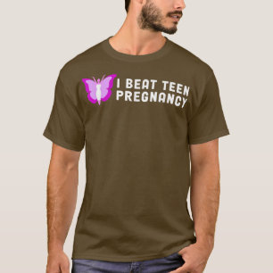 T-shirt Je bat la chemise de grossesse Ado - Ado grossesse