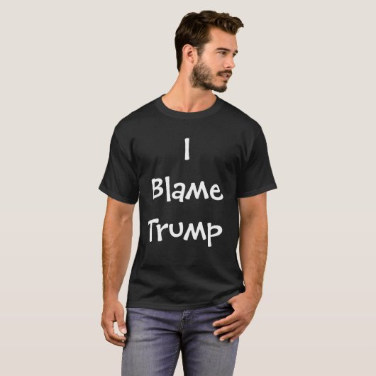 T-shirt Je blâme l'atout (Devant entier)