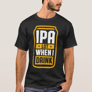 T-shirt Je bois beaucoup de bière à la Saint-Patrick