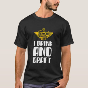 T-shirt Je Bois Et Je Rédige