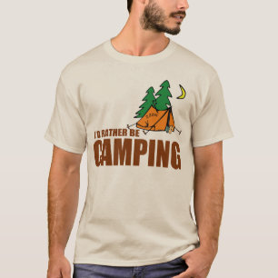 T-shirt Je CAMPERAIS PLUTÔT