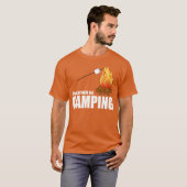 T-shirt Je CAMPERAIS PLUTÔT (Devant entier)
