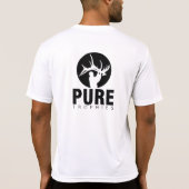 T-shirt Je chasse des élans (Dos)