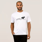 T-shirt Je chasse des élans (Devant entier)
