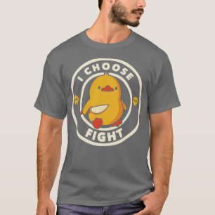 T-shirt Je choisis Fight Funny Duck par Tobe Fonseca
