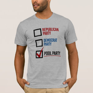 T-shirt Je choisis la Pool Party - -