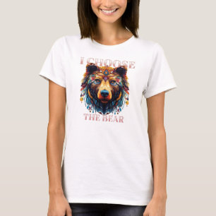 T-shirt Je choisis l'ours