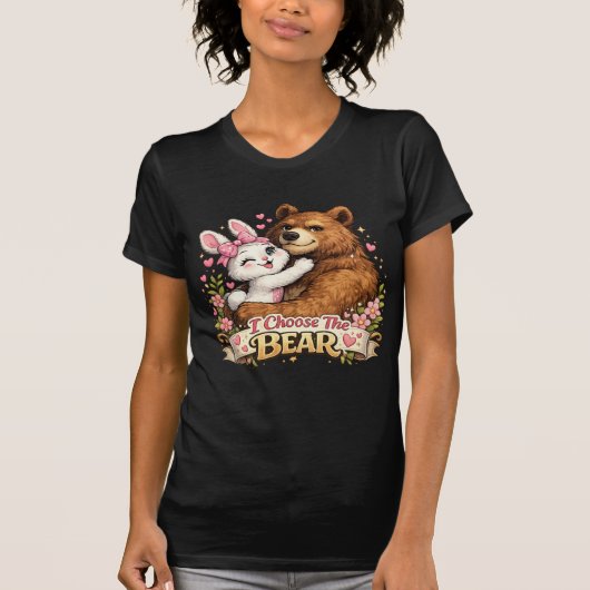 T-shirt Je Choisis L'Ours (Devant)
