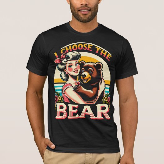 T-shirt Je Choisis L'Ours (Devant)