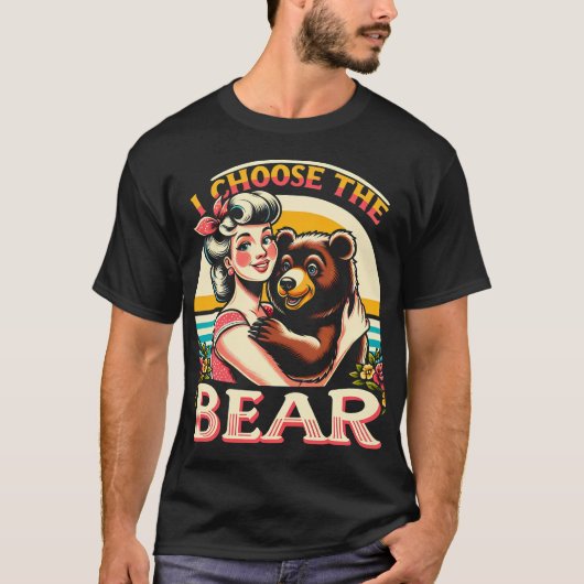 T-shirt Je Choisis L'Ours (Devant)