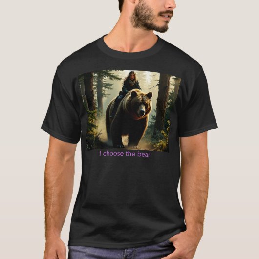 T-shirt Je Choisis L'Ours 1 (Devant)